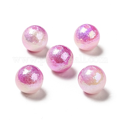 УФ-покрытие радужных бусинок из абс-пластика&nbsp;LS-SACR-A001-05E-1