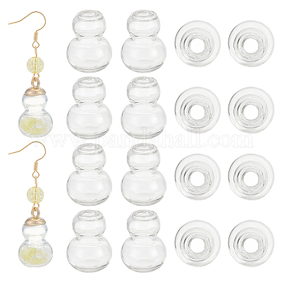 Прозрачные стеклянные бутылки для контейнеров для бусин AJEW-WH0596-151C-1