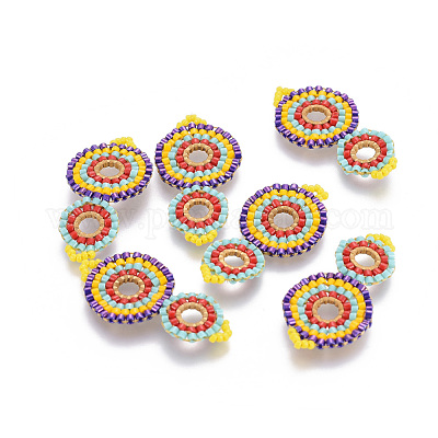 Японский бисер Миюки & toho ручной работы соединения SEED-A027-G09-1