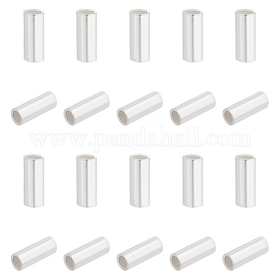 BU-P050 - Silver Spacer Beads With Tread, 10mm | Pkg 20