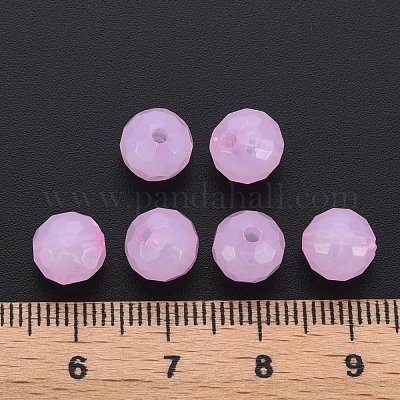 Прозрачные акриловые бусины TACR-S154-62E-10-1