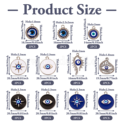 22шт 11 стильные подвески из сплава с кристаллами и стразами FIND-TA0002-66-1