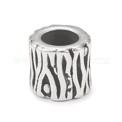 Европейские бусины из нержавеющей стали 304 STAS-G303-05AS-1