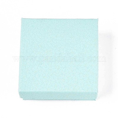 Квадратная картонная коробка для ожерелья CBOX-Q038-02-01C-1