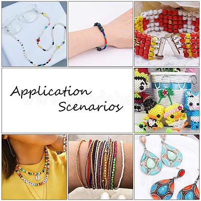 Наборы ювелирных изделий из бисера своими руками DIY-JQ0001-16-6mm-1