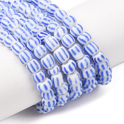 Бусы лэмпворк ручной работы BLOW-K001-01A-10-1