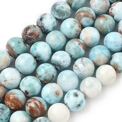 Природные ларимар бисер нитей&nbsp;G-C264-A01-12mm-1