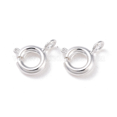 Экологически чистые латунные пружинные кольцевые застежки KK-D082-01C-S-1