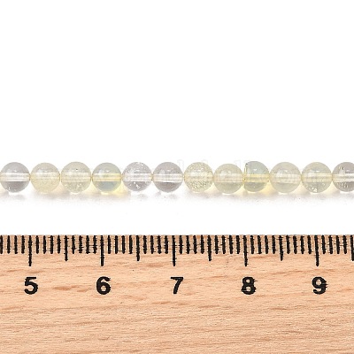 Арбуз камень стеклянные бусы пряди G-L621-B08-4mm-1