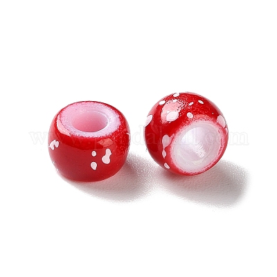 Европейские бусины из АБС-пластика KY-G033-01A-04-1