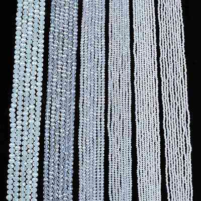 Стеклянные бусины с гальваническим покрытием  EGLA-A044-J2mm-A06-1