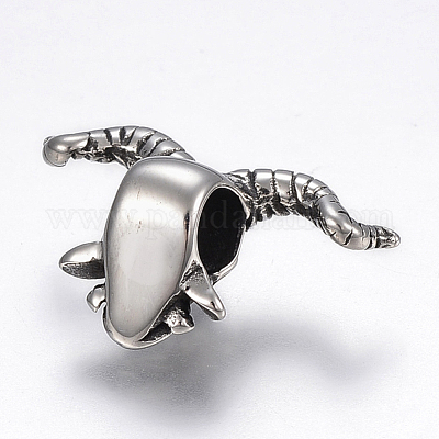 Бусины из нержавеющей стали 304&nbsp;STAS-F169-66AS-1