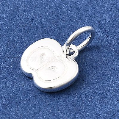 Подвески-яблоки из стерлингового серебра ко Дню учителя 925 STER-A048-19S-1