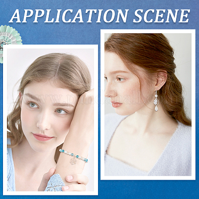 100шт подвески из прозрачной смолы FIND-SC0010-14-1