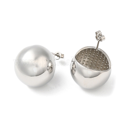 Латунь серьги KK-Z037-01P-1