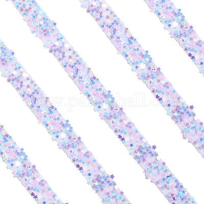 5 м самоклеящаяся лента со звездочками из смолы DIY-SP0004-56G-1