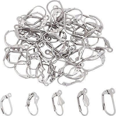 Фурнитура для сережек-гвоздиков из нержавеющей стали 304 STAS-UN0004-53P-1