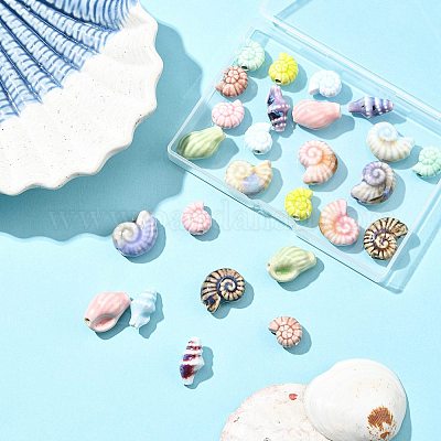 26шт 13 стиля фарфоровые бусины ручной работы PORC-FS0001-36-1