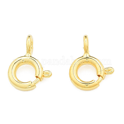 Латунная застежка пружинного кольца KK-N259-10-1