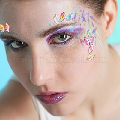 1440шт 12 цвета стеклянные кабошоны со стразами RGLA-CA0001-13-1