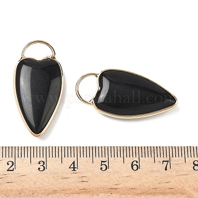 Природные подвески обсидиана G-I393-01G-02-1