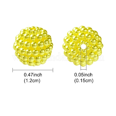 Nachahmung Perlenacrylperlen&nbsp;OACR-FS0001-45D-1
