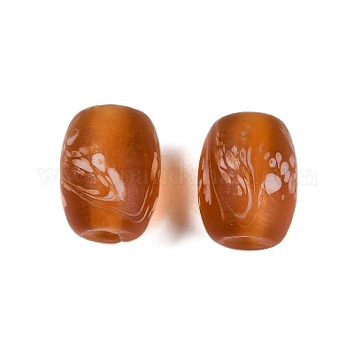 Непрозрачные бусины лэмпворк ручной работы BLOW-D006-02H-1