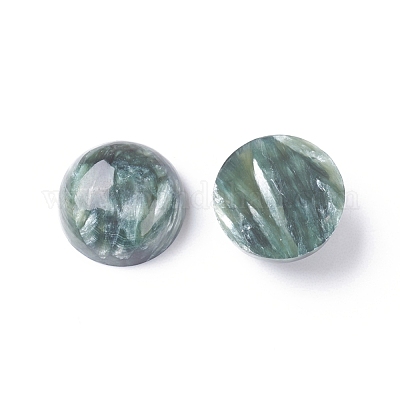 Натуральные серафинитовые кабошоны&nbsp;G-E557-07C-1