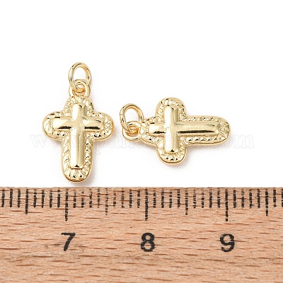 Латунные подвески&nbsp;KK-D019-02B-G-1