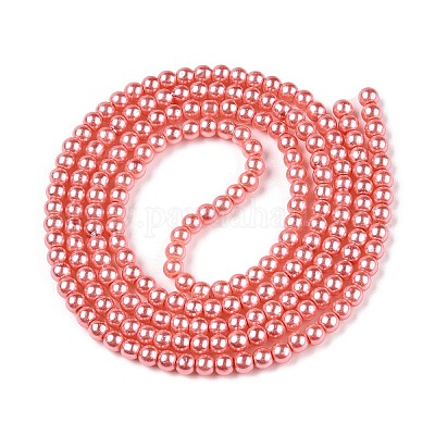 Cuire de la peinture en verre perles brins&nbsp;HY-Q003-3mm-77-A-1