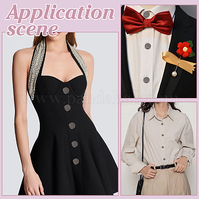 8 шт. 2 стиля запонок из сплава BUTT-WR0001-30-1