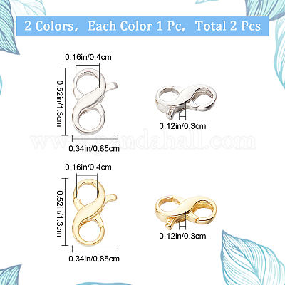 Lobster Clasp 925 Sterling Silver Double End Design Necklace Clasps And  Closures,chain Extender Double Claw Connector Bracelet Extension Clasp  (made I