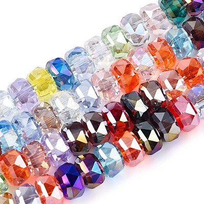 Гальванизируйте прозрачное стекло бисер нитей EGLA-N022-04A-D01-1