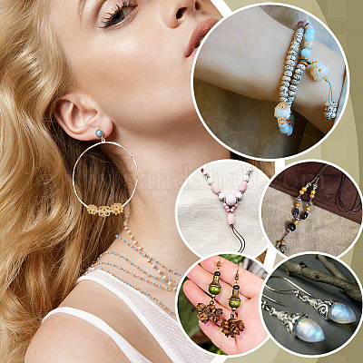 80 шт. 10 стиля латунных колпачков для бусин в виде цветка KK-ME0001-79-1