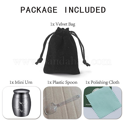 Урна для кремации из сплава 1 шт. AJEW-CN0001-69G-1