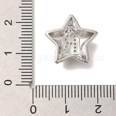 Стойки обшивки латунь микро проложить Циркон подвеску KK-I722-05P-R-1