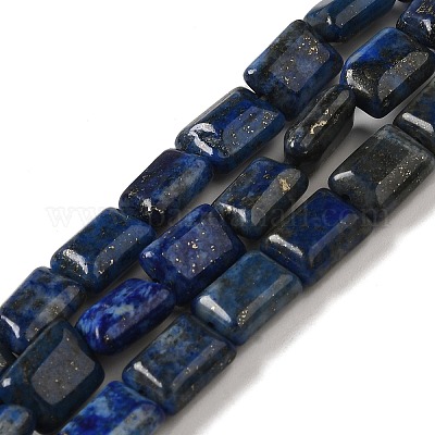 Нитки бусины из натурального ляписа-лазури G-G085-A02-01-1