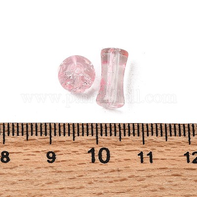 Прозрачные стеклянные бусины DGLA-C005-01E-1