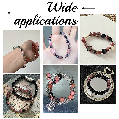 Природные родонит бисер нитей G-NB0005-33B-1