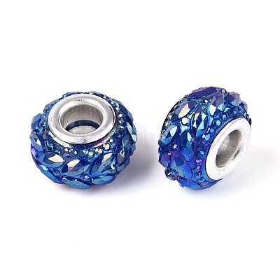 Непрозрачная смола европейский бисер RESI-T057-29C-1