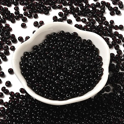 Стеклянные бусины прозрачных цветов SEED-P006-02A-14-1