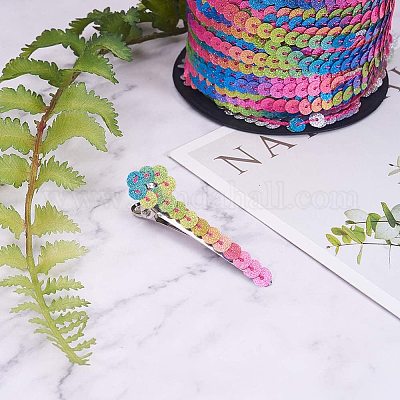 Пэт пластиковые блестки бусины PVC-PH0001-17-1