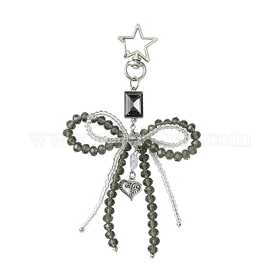 Подвеска из сплава стеклянной крошки HJEW-FZ00038-1