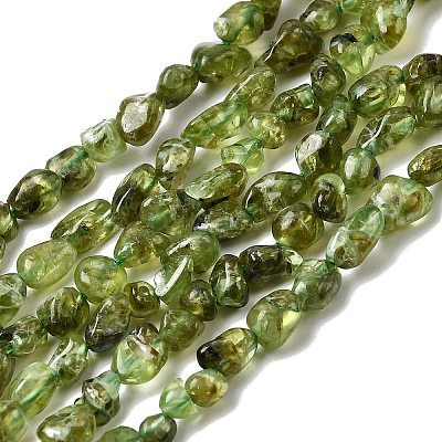 Природный перидот бисер нитей G-P601-A01-01-1