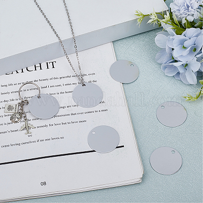 25шт алюминиевые подвески FIND-SP0002-55B-S-1