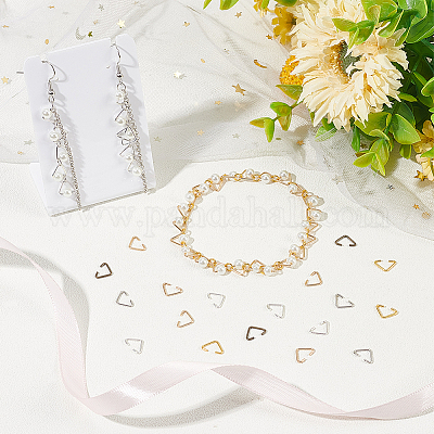 600шт 5 цвета железные треугольные кольца IFIN-SC0001-55-1