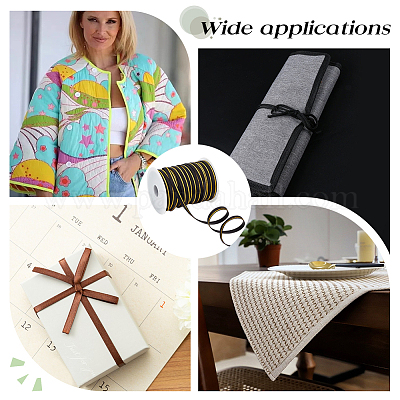 Атласная лента из полиэстера OCOR-WH0091-32D-1