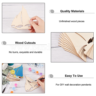 Незаконченные деревянные части WOOD-WH0002-32C-1