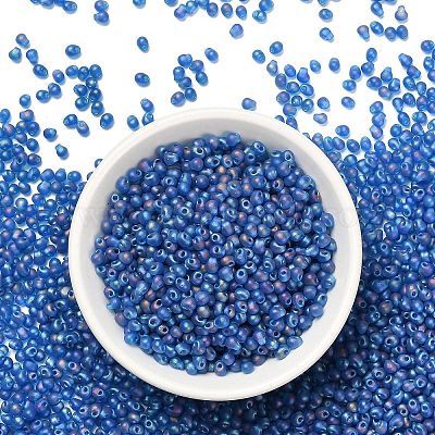 Бусины-капли miyuki 3.4 мм Y-SEED-MY04-DP149FR-1