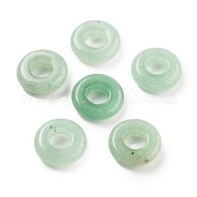 Натуральный зеленый авантюрин европейский бисер&nbsp;G-C134-01D-1